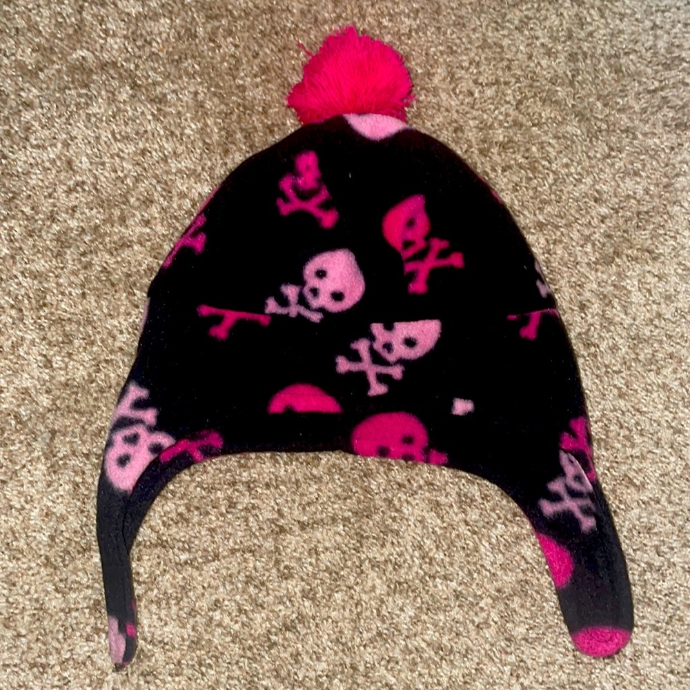 Y2K Pink & Black Joe Boxer Hat